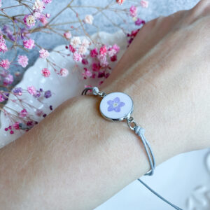 Bransoletka z niezapominajką