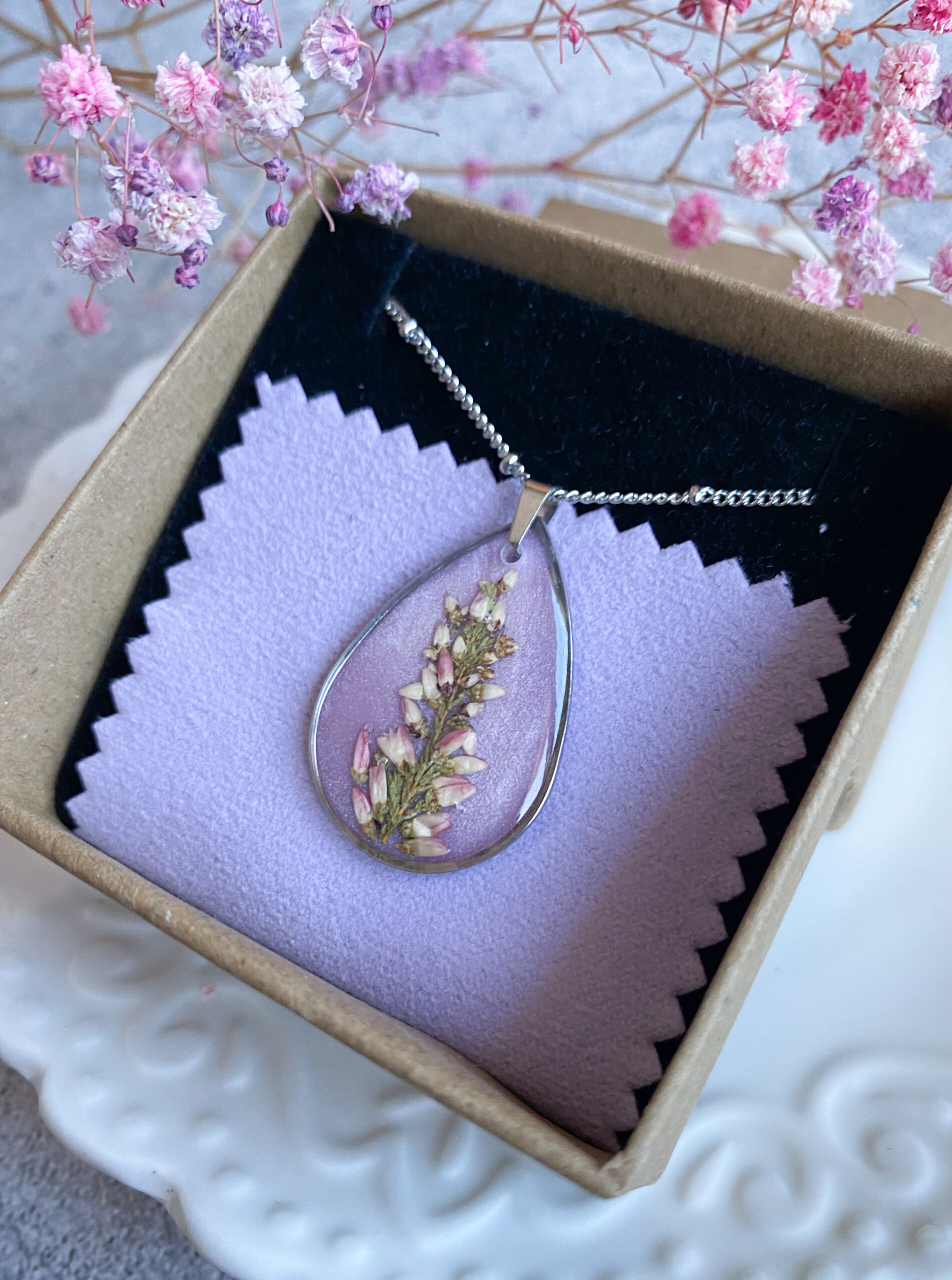 Zawieszka z wrzosami